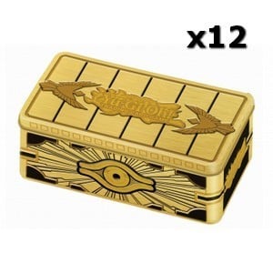 2019 Gold Sarcophagus Tin Display ( X 12)