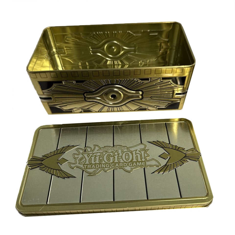 2019 Gold Sarcophagus Tin: Empty Tin 2019 Gold Sarcophagus Tin