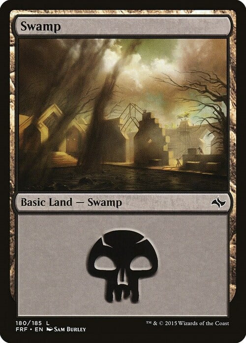 Swamp Card Front