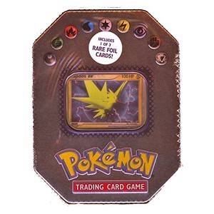 EX Collector's Window Tins: Zapdos ex Tin