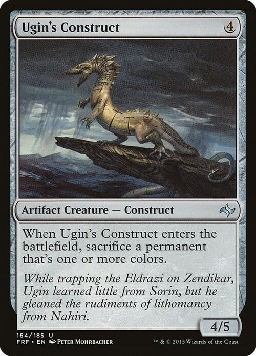 Ugin's Construct Card Front