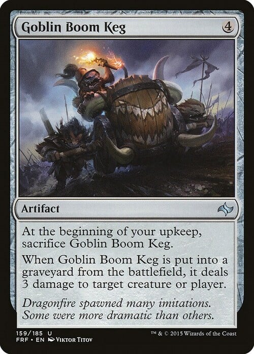 Goblin Boom Keg Card Front