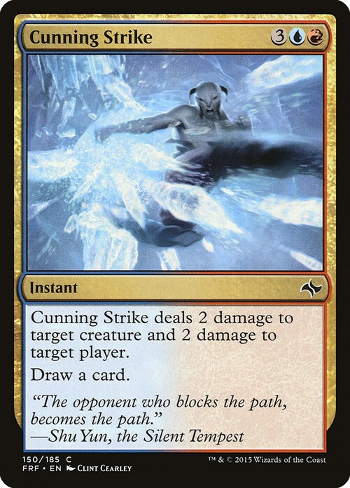 Cunning Strike Card Front