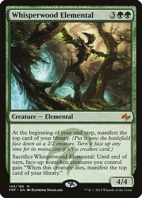 Whisperwood Elemental Card Front