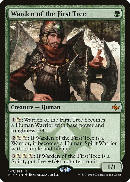 Warden of the First Tree Card Front