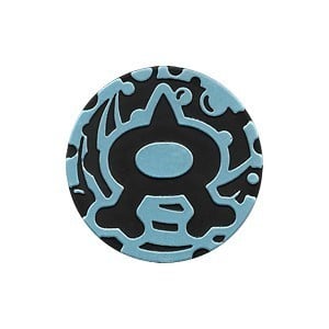 EX Team Magma vs Team Aqua: Team Aqua emblem Coin (Team Aqua Theme Deck)