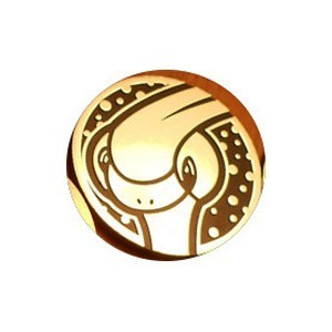 EX Holon Phantoms: Flygon Coin (FireMist Theme Deck)