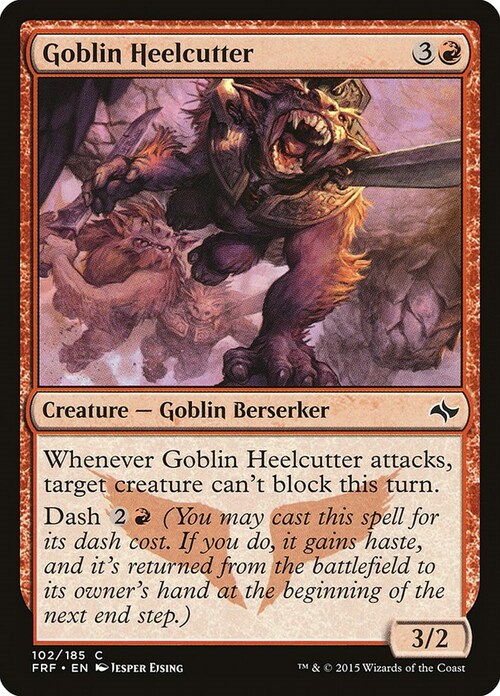 Goblin Heelcutter Card Front