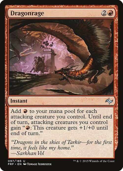 Dragonrage Card Front