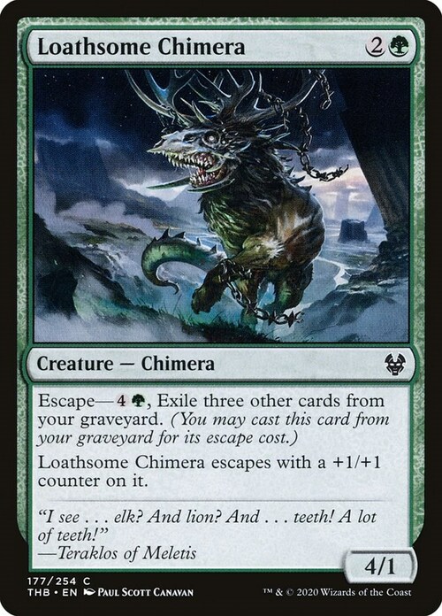 Loathsome Chimera Card Front
