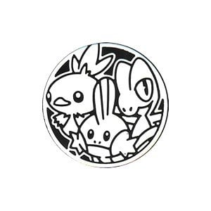 XY Trainer Kit: Latias & Latios: EX Starters Coin (Silver)