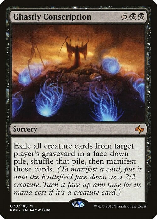 Ghastly Conscription Card Front