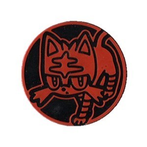 Sun & Moon: Litten Coin (Roaring Heat Theme Deck)