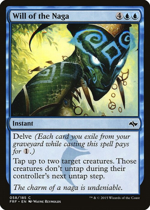 Will of the Naga Card Front
