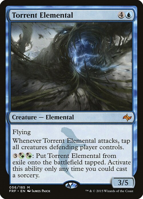 Torrent Elemental Card Front