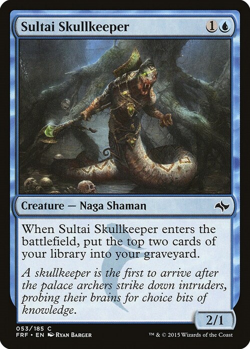 Sultai Skullkeeper Card Front