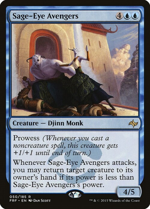 Sage-Eye Avengers Card Front