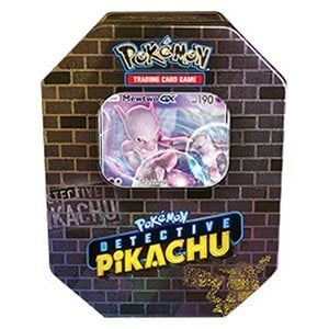 Detective Pikachu Tins: Mewtwo GX Tin