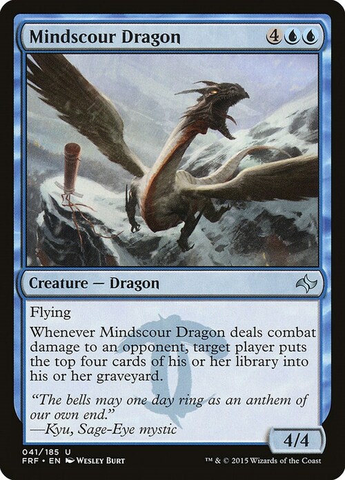 Mindscour Dragon Card Front