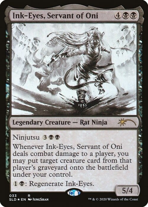 Ink-Eyes, Servant of Oni Card Front