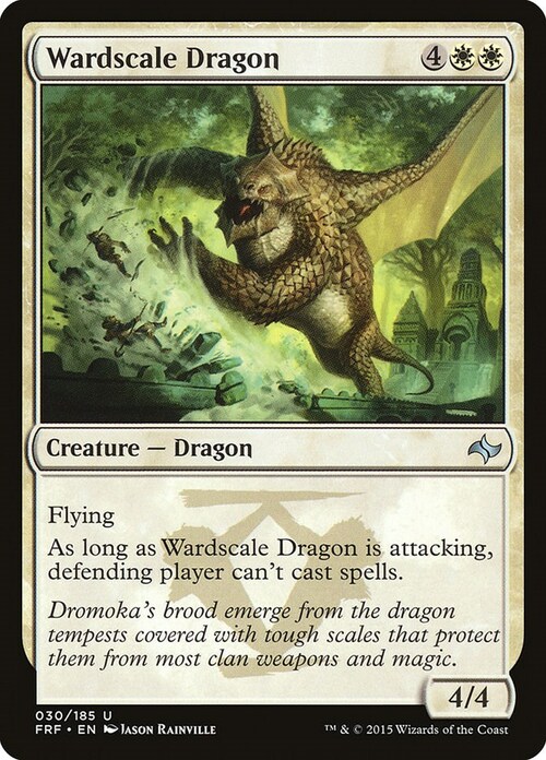 Wardscale Dragon Card Front