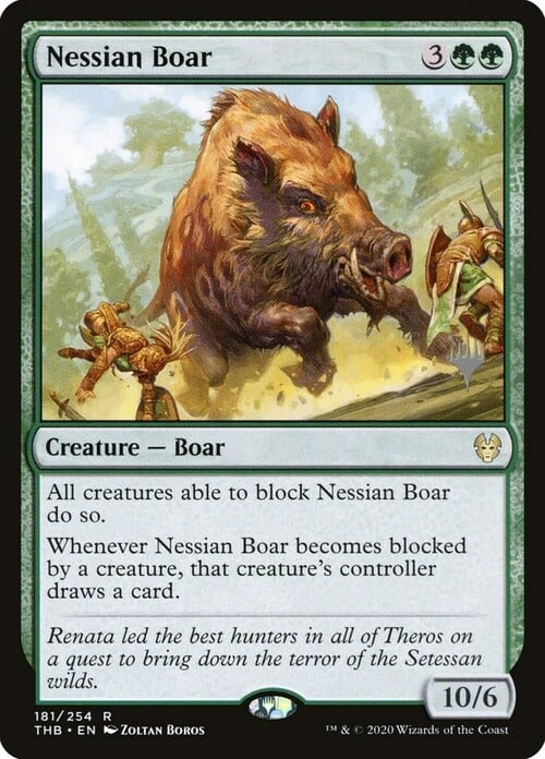 Nessian Boar Card Front