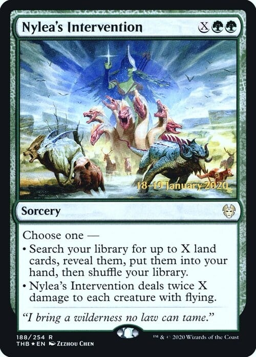 Nylea's Intervention Card Front