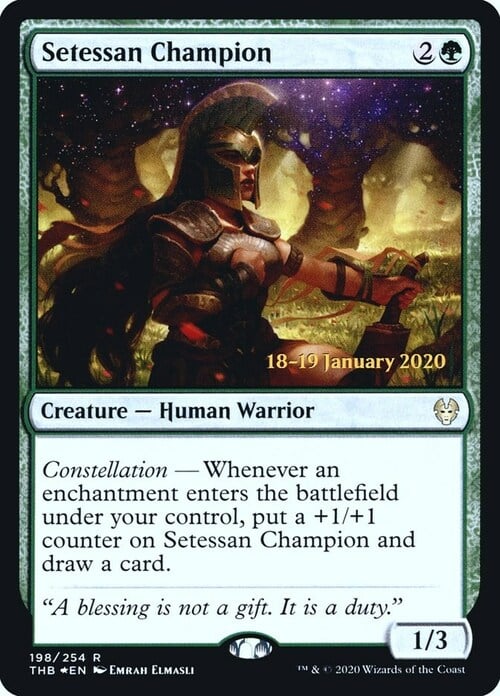 Setessan Champion Card Front