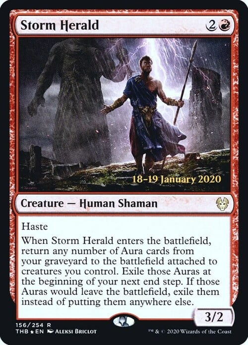 Storm Herald Card Front