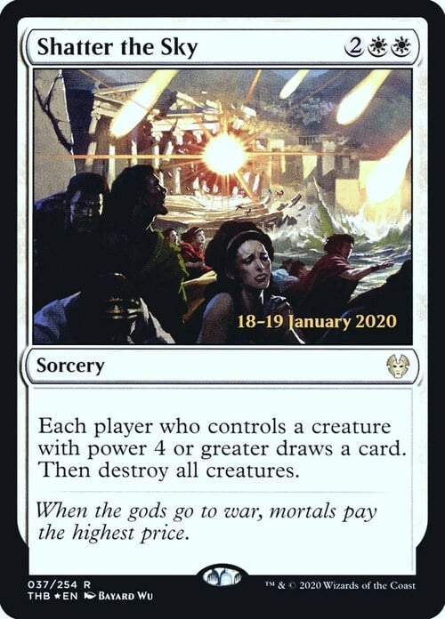 Shatter the Sky Card Front