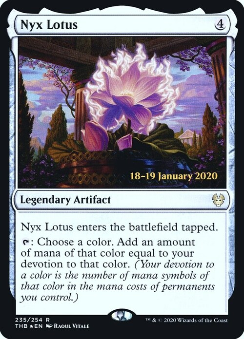 Nyx Lotus Card Front