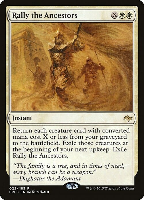 Rally the Ancestors Card Front