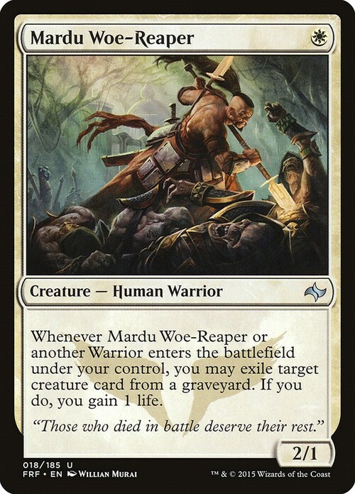 Mardu Woe-Reaper Card Front