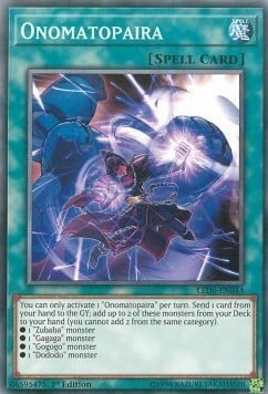 Onomatocoppia Card Front