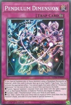 Dimensione Pendulum Card Front