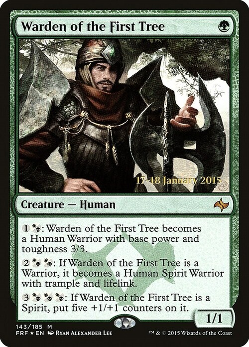 Warden of the First Tree Card Front