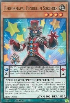 Performapal Pendulum Sorcerer Card Front
