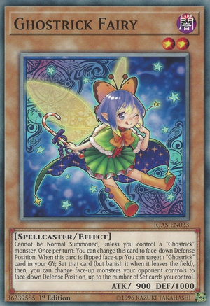 Ghostrick Fairy Card Front