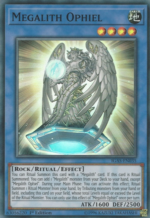 Megalito Ophiel Card Front