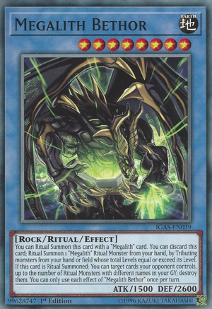 Megalith Bethor Card Front