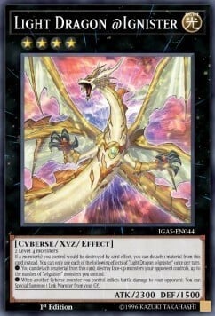 Light Dragon @Ignister Card Front