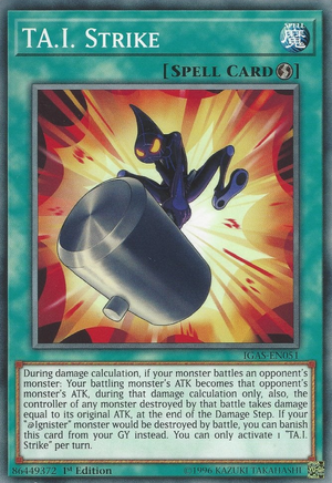 TA.I. Strike Card Front
