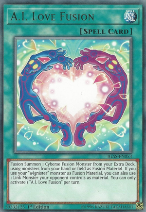 A.I. Love Fusion Card Front