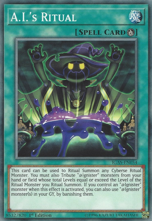 A.I.'s Ritual Card Front