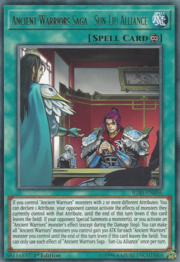Ancient Warriors Saga - Sun-Liu Alliance · Rare 056
