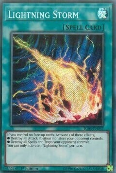 Lightning Storm Card Front