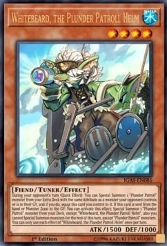 Whitebeard, the Plunder Patroll Helm Card Front