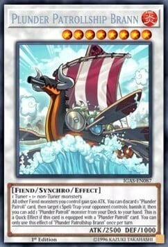 Plunder Patrollship Brann Card Front