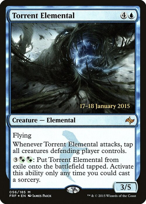Torrent Elemental Card Front