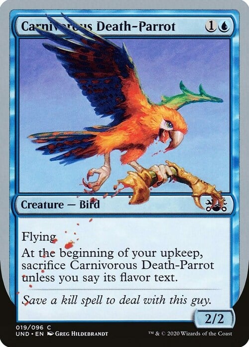 Carnivorous Death-Parrot Frente